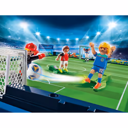 Playmobil Grand terrain de football transportable