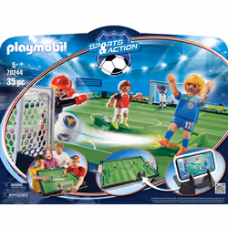 Playmobil Grand terrain de football transportable - Vue supplémentaire 4