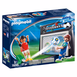 Playmobil Cage avec tirs aux buts, 5 an(s), Multicolore, Plastique