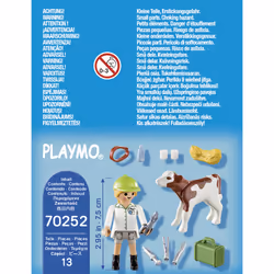 Playmobil Vétérinaire et veau
