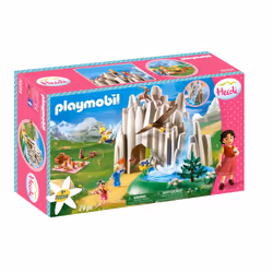 Playmobil Heidi, Peter et Clara au lac de cristal, 4 an(s), Multicolore, Plastique