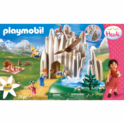 Playmobil Heidi Peter et Clara au Lac de Cristal Coffret 74 Pièces Dès 4 Ans - Vue supplémentaire 4