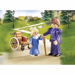 Playmobil Clara avec son père et Mlle Rottenmeier - Vue supplémentaire 5