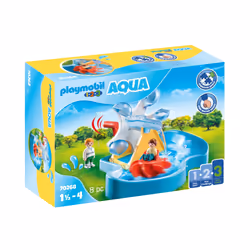 Playmobil Carrousel aquatique, Kit de figurines jouets, 1,5 an(s), Plastique, 8 pièce(s), 890 g