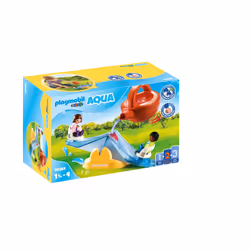 Playmobil Balançoire aquatique avec arrosoir, Kit de figurines jouets, 1,5 an(s), Plastique, 7 pièce(s), 411 g