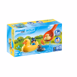 Playmobil Famille de canards et enfant, 1,5 an(s), Multicolore, Plastique