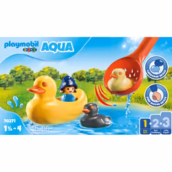 Playmobil Famille de canards et enfant - Vue supplémentaire 4
