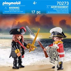 Playmobil Capitaine pirate et soldat - Vue supplémentaire 4