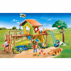 Playmobil City Life Parc de jeux et enfants