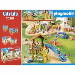 Playmobil City Life Parc de jeux et enfants
