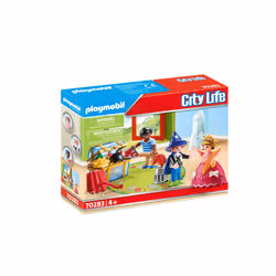 Playmobil City Life Enfants et malle de déguisements, Kit de figurines jouets, 4 an(s), Plastique, 29 pièce(s), 153,75 g