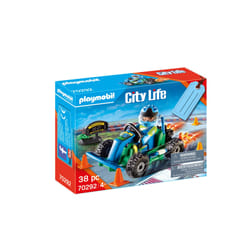 Playmobil City Life Set cadeau Pilote de kart