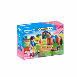 Playmobil Country Set cadeau Cavalière, Kit de figurines jouets, 4 an(s), Plastique, 28 pièce(s), 161,35 g