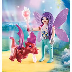 Playmobil SpecialPlus Fée avec bébé dragon