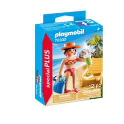 Playmobil SpecialPlus Vacancière avec transat