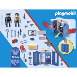 Playmobil City Action Coffre Commissariat de police