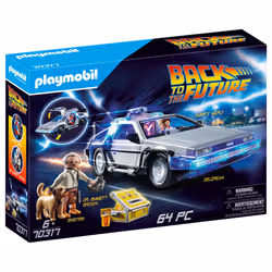 Playmobil Back to the Future DeLorean, 6 an(s), AAA, Multicolore, Plastique