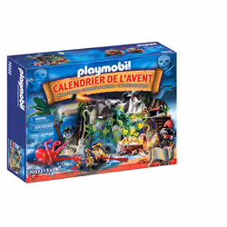 Playmobil Calendrier de l'Avent Pirates, Boîte, Autonome, Multicolore