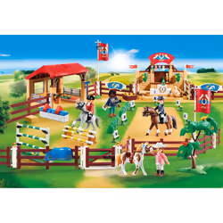 Playmobil Centre D'Entraînement Pour Chevaux, 4 an(s), Multicolore, Plastique