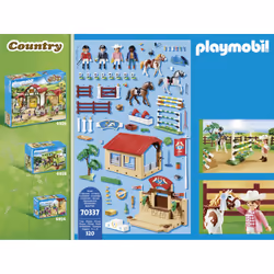 Playmobil Centre D'Entraînement Pour Chevaux