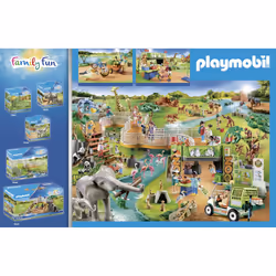 Playmobil FamilyFun Parc animalier