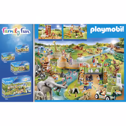 Playmobil FamilyFun Jardin animalier