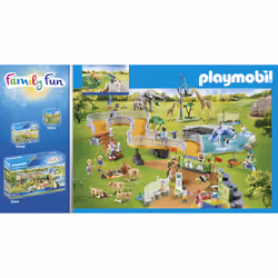 Playmobil FamilyFun Famille de lions avec végétation