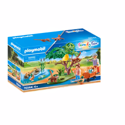 Playmobil FamilyFun Pandas roux avec enfants, Kit de figurines jouets, 4 an(s), Plastique, 55 pièce(s), 295,8 g