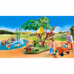 Playmobil FamilyFun Pandas roux avec enfants