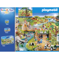 Playmobil FamilyFun Orangs outans avec grand arbre
