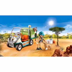 Playmobil FamilyFun Vétérinaire et véhicule tout terrain
