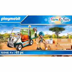 Playmobil FamilyFun Vétérinaire et véhicule tout terrain - Vue supplémentaire 4