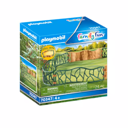 Playmobil FamilyFun Enclos, Kit de figurines jouets, 4 an(s), Plastique, 24 pièce(s), 220,6 g