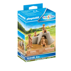 Playmobil FamilyFun Suricates et rocher