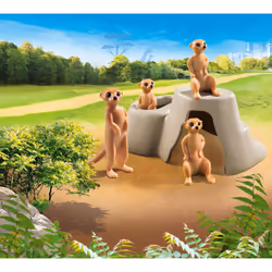 Playmobil FamilyFun Suricates et rocher