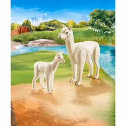 Playmobil FamilyFun Alpaga et son petit