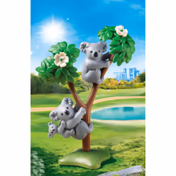 Playmobil FamilyFun Couple de koalas avec bébé
