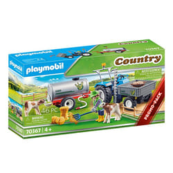 Playmobil Country Agriculteur avec faucheuse et citerne