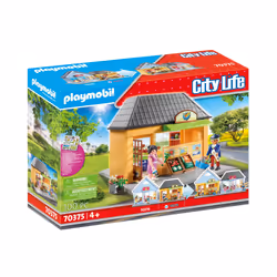 Playmobil City Life Epicerie, Marchande, 4 an(s), Multicolore, Plastique