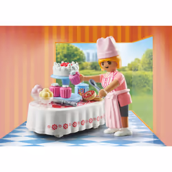 Playmobil Candy Bar, Kit de figurines jouets, 4 an(s)