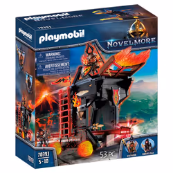Playmobil Novelmore Tour d'attaque des Burnham Raiders, 5 an(s), Multicolore, Plastique