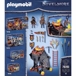 Playmobil Novelmore Tour d'attaque des Burnham Raiders