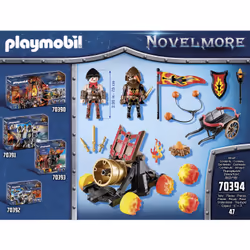 Playmobil Novelmore Catapulte À Lave Des Burnham Raiders