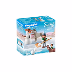 Playmobil La Mèche et Monsieur Carotte en hiver, 4 an(s), Multicolore