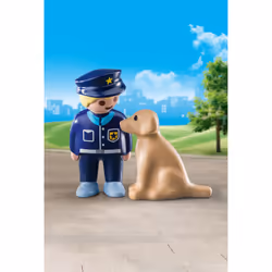 Playmobil Policier avec chien