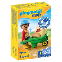 Playmobil Ouvrier avec brouette