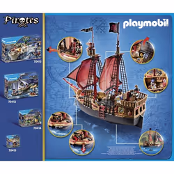 Playmobil Bateau pirate