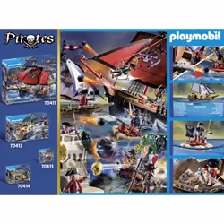 Playmobil Chaloupe des soldats