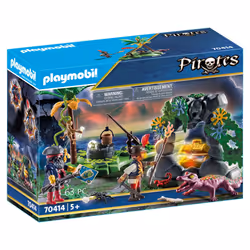 Playmobil Repaire du trésor des pirates, 5 an(s), Multicolore, Plastique