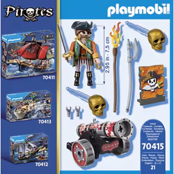 Playmobil Canonnier pirate